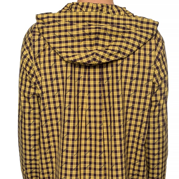 BALENCIAGA logo
PATTERNED HOODED SHIRT Long Sleeve - Picture 4 of 6